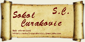 Sokol Curaković vizit kartica